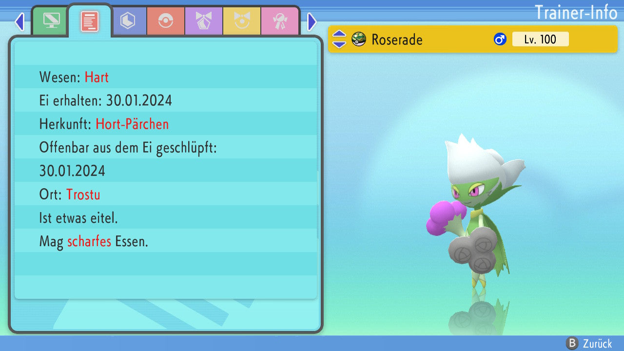 #407 Roserade BDSP
