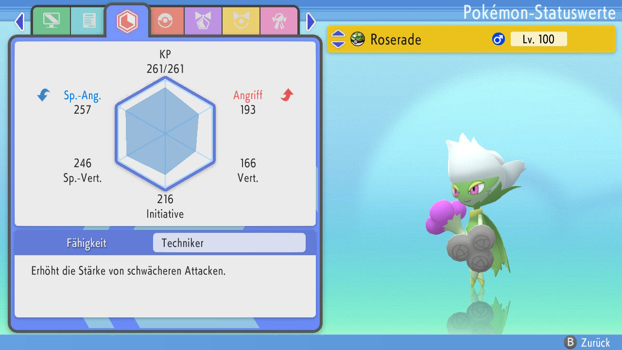 #407 Roserade BDSP