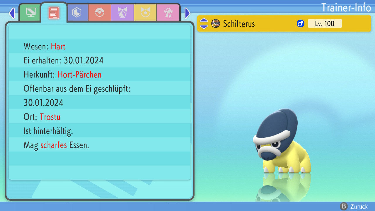 #410 Schilterus BDSP