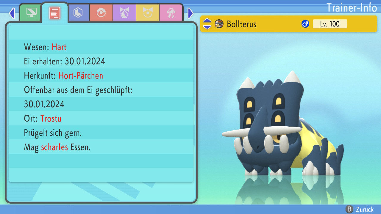 #411 Bollterus BDSP