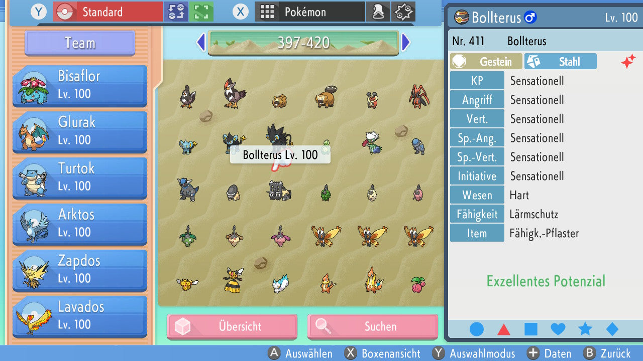 #411 Bollterus BDSP