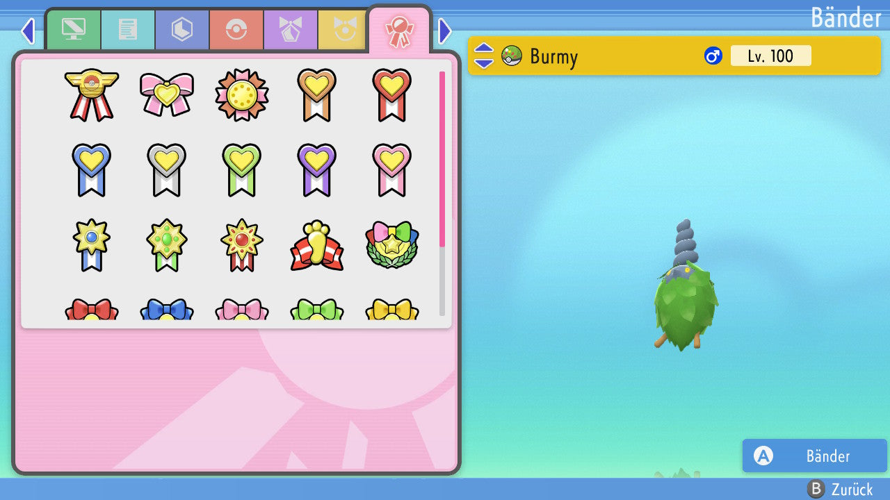 #412 Burmy Pflanzenumhang BDSP