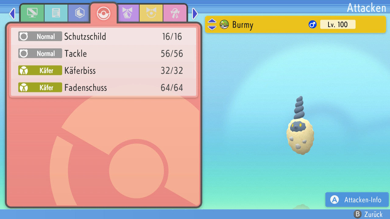 #412 Burmy Sandumhang BDSP