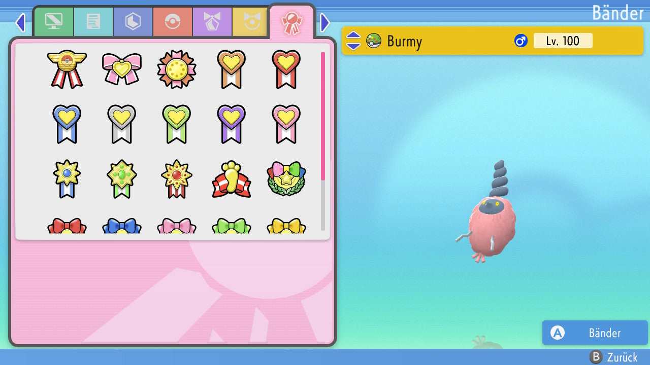 #412 Burmy Lumpenumhang BDSP