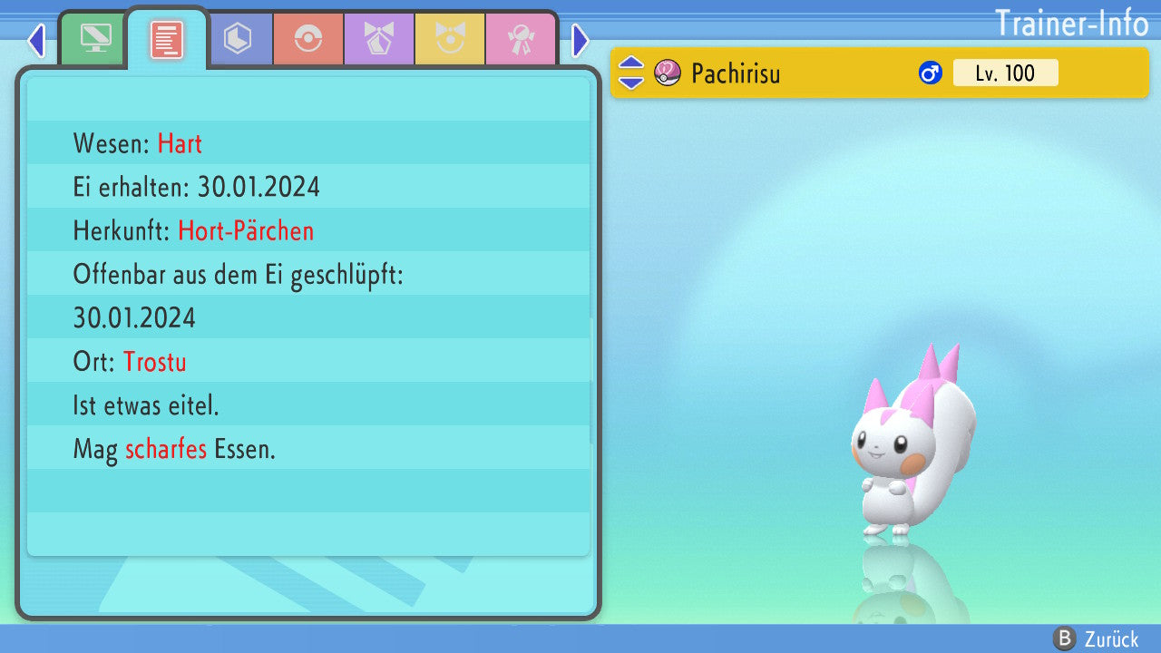 #417 Pachirisu BDSP