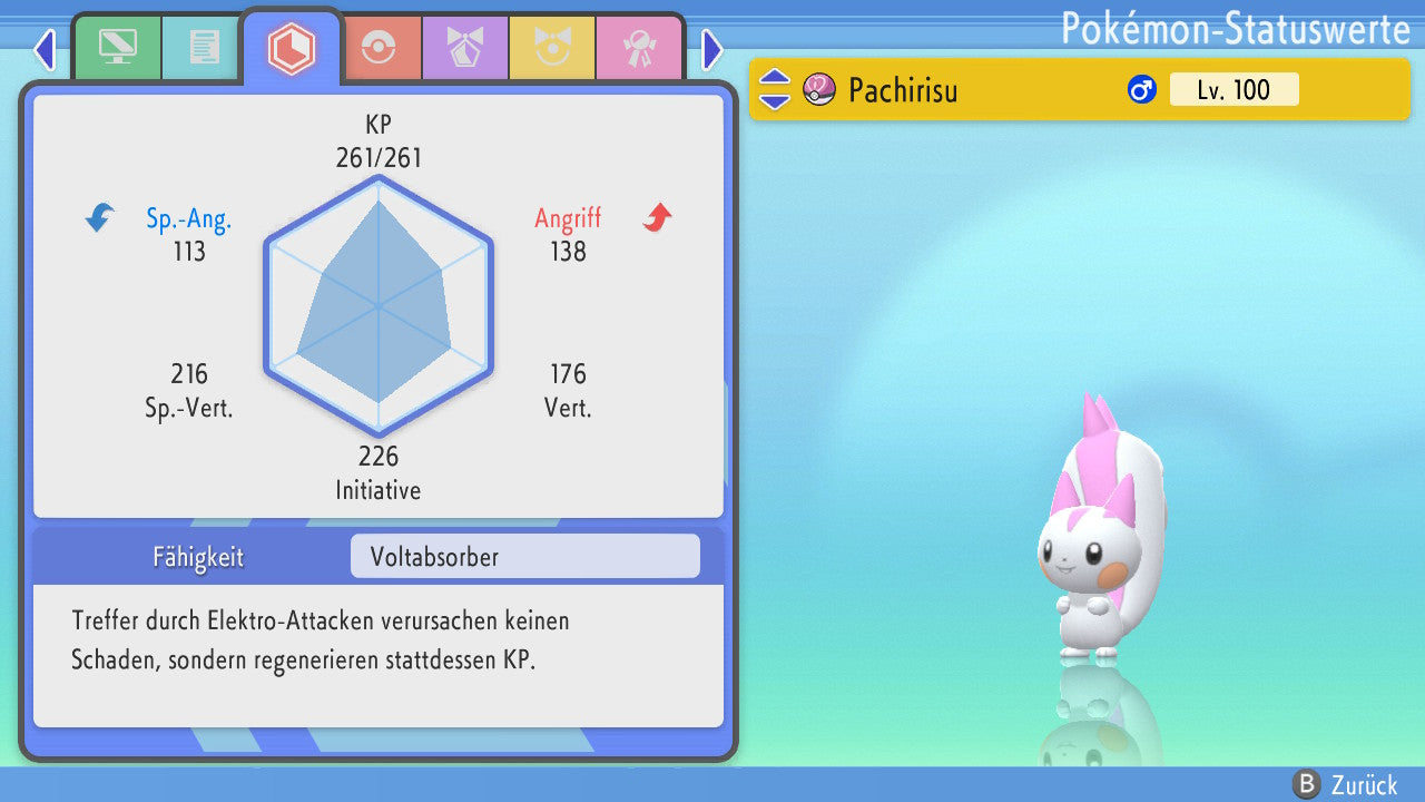 #417 Pachirisu BDSP