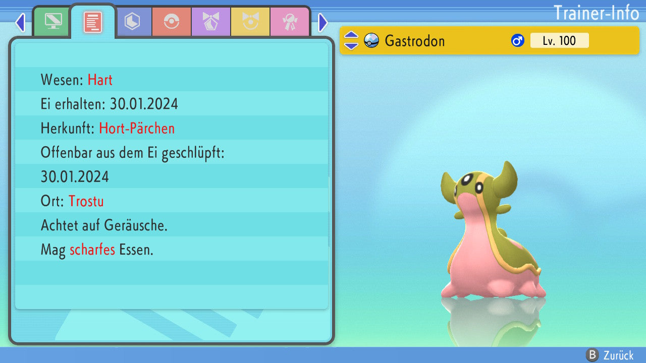 #423 Gastrodon Westliches Meer BDSP