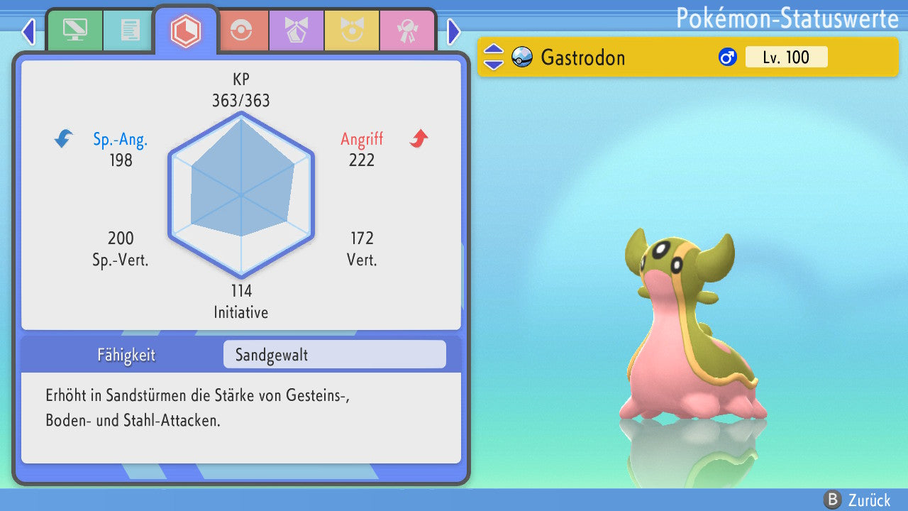 #423 Gastrodon Westliches Meer BDSP