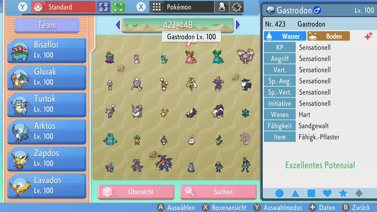 #423 Gastrodon Westliches Meer BDSP