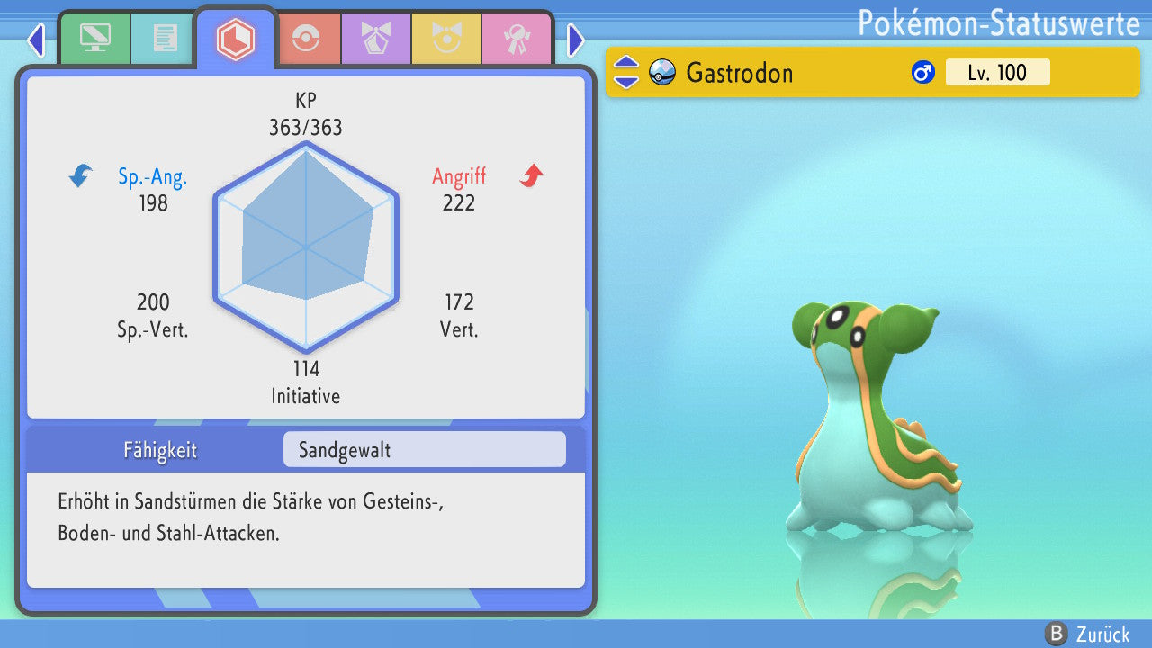#423 Gastrodon Östliches Meer BDSP