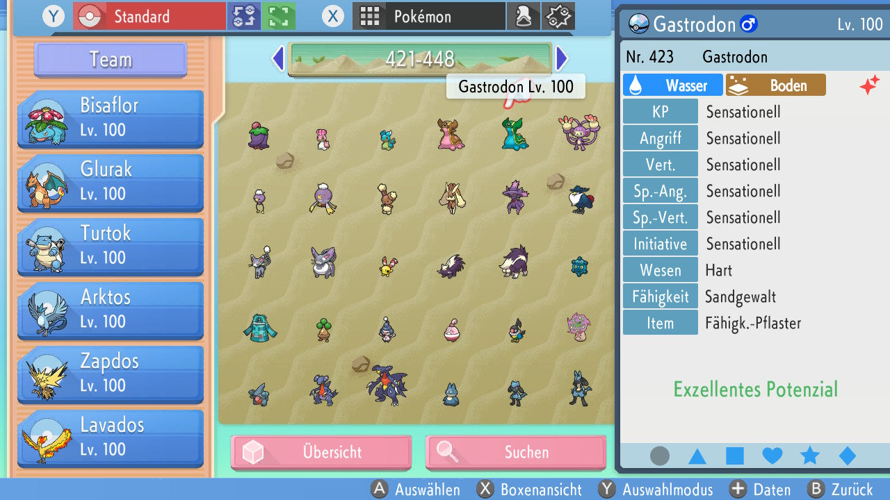 #423 Gastrodon Östliches Meer BDSP