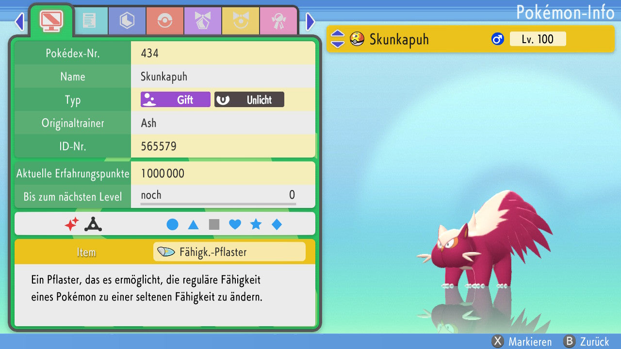 #434 Skunkapuh BDSP