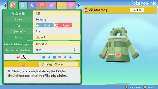 #437 Bronzong BDSP