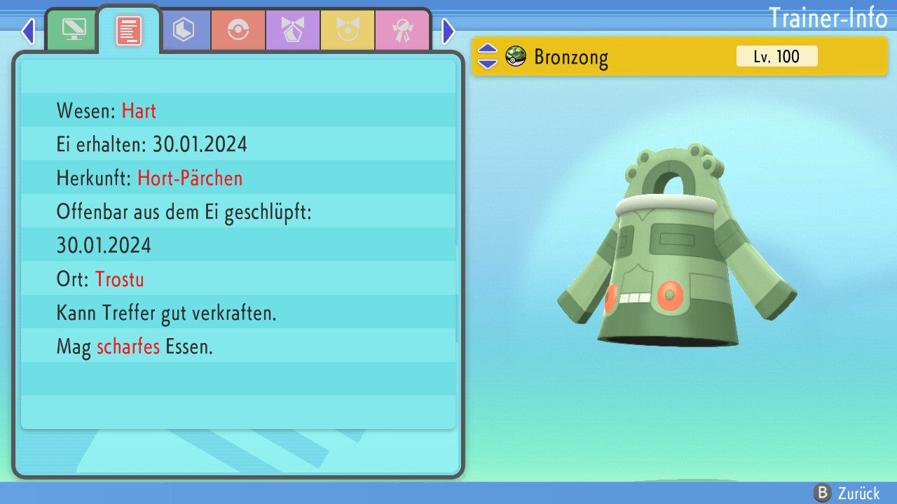 #437 Bronzong BDSP