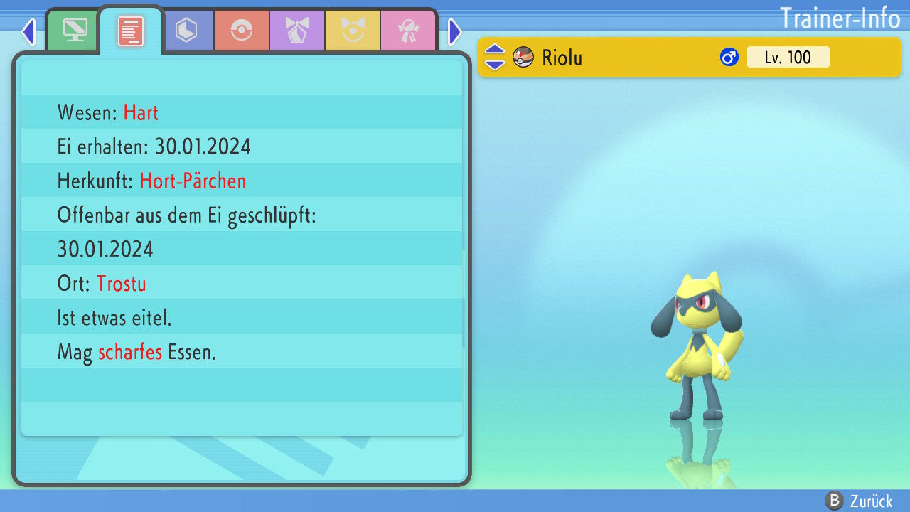 #447 Riolu BDSP