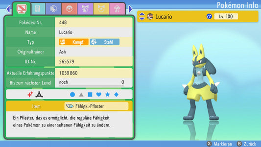 #448 Lucario BDSP
