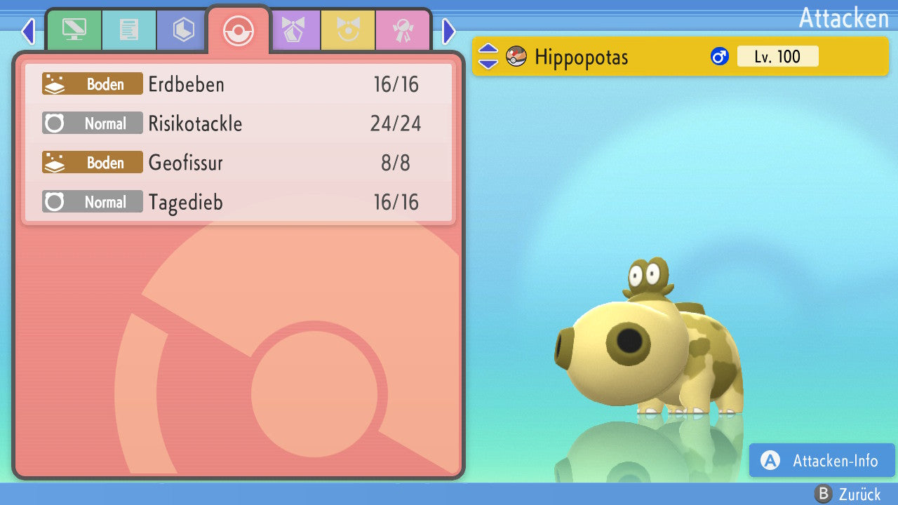#449 Hippopotas BDSP