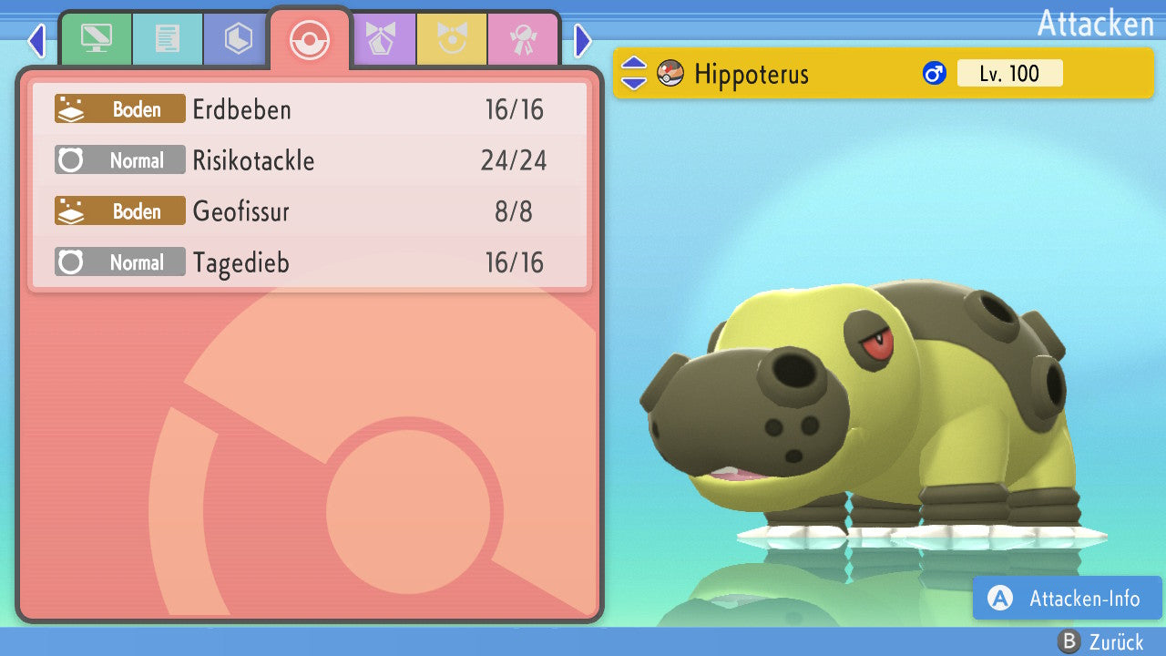 #450 Hippoterus BDSP