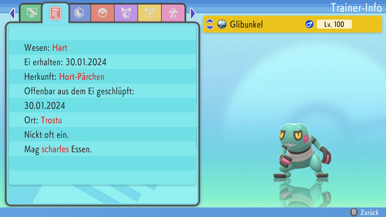 #453 Glibunkel BDSP