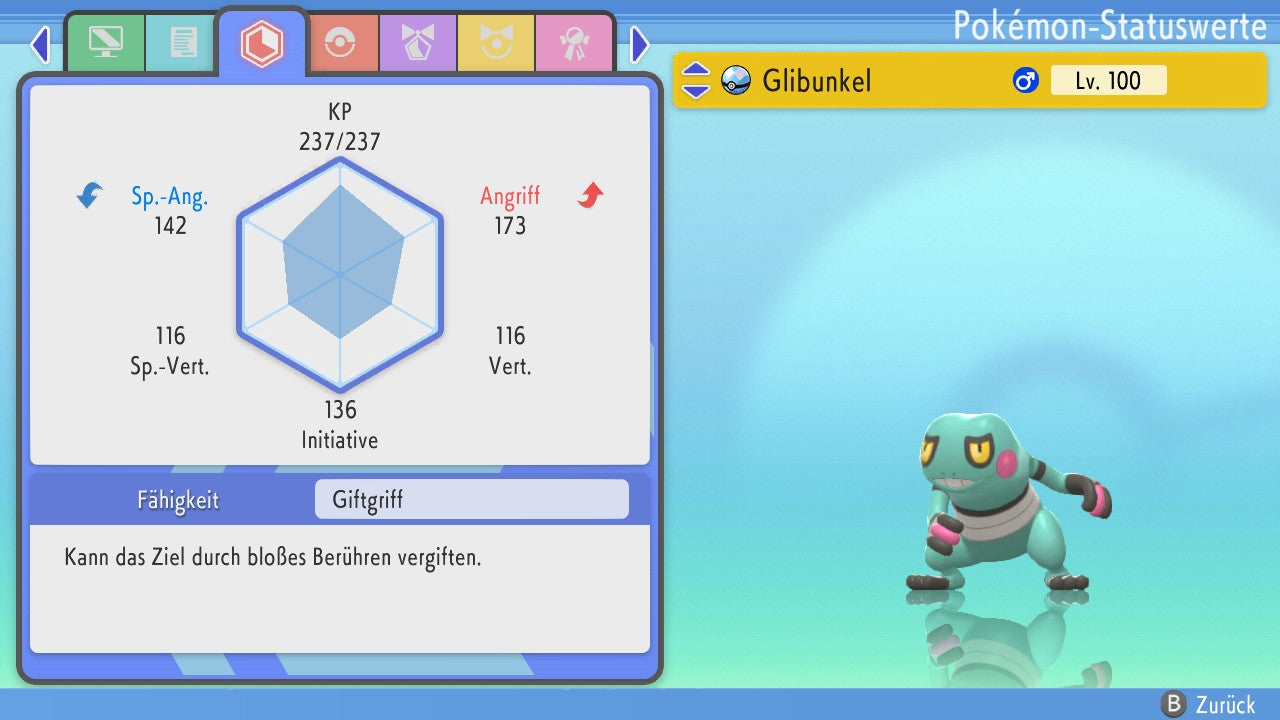 #453 Glibunkel BDSP