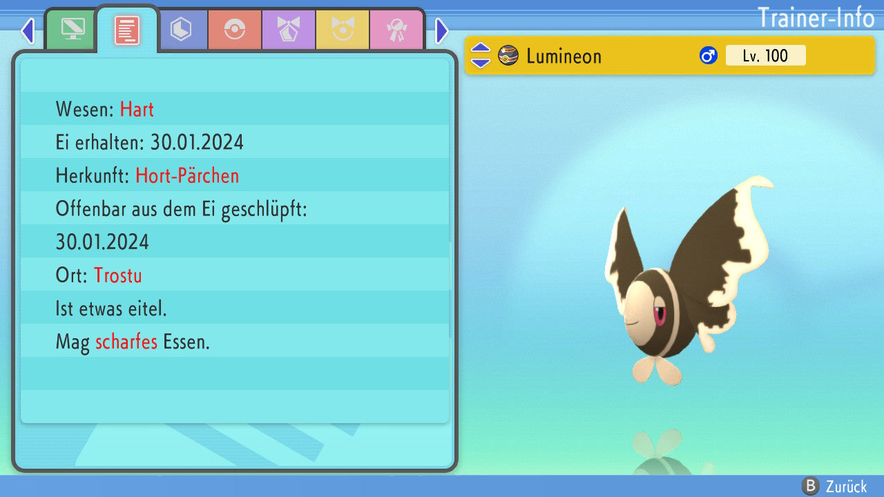 #457 Lumineon BDSP