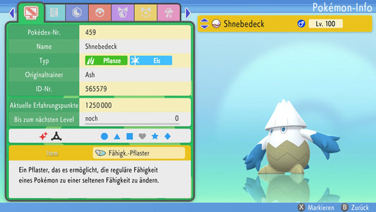 #459 Shnebedeck BDSP