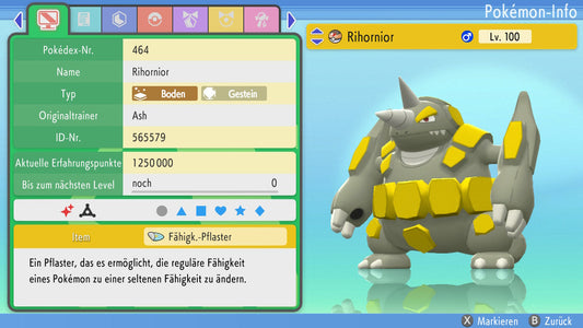 #464 Rhinocéros BDSP