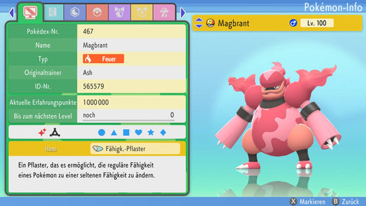 #467 Magmortier BDSP