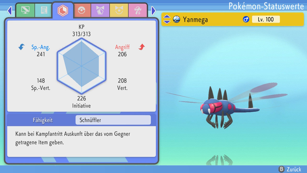 #469 Yanmega BDSP