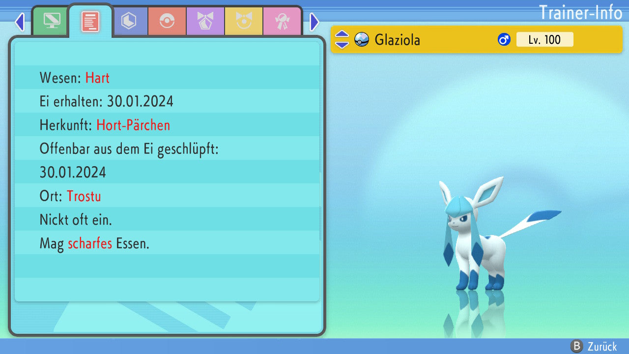 #471 Glaziola BDSP