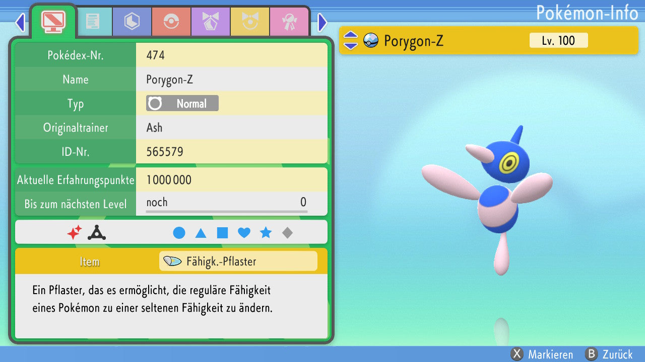 #474 Porygon-Z BDSP