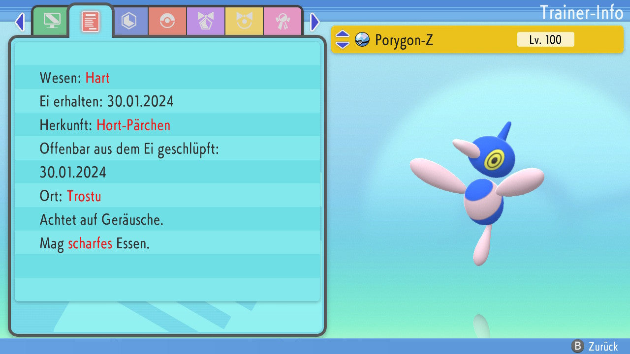 #474 Porygon-Z BDSP