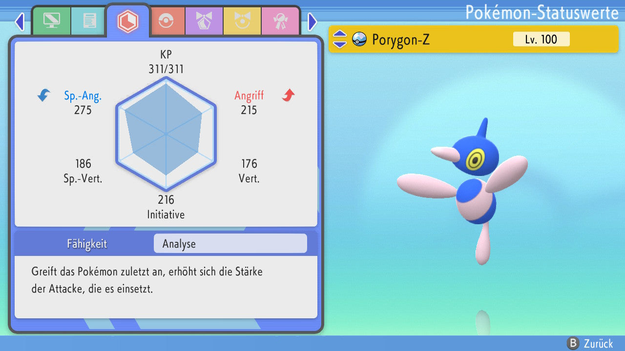 #474 Porygon-Z BDSP