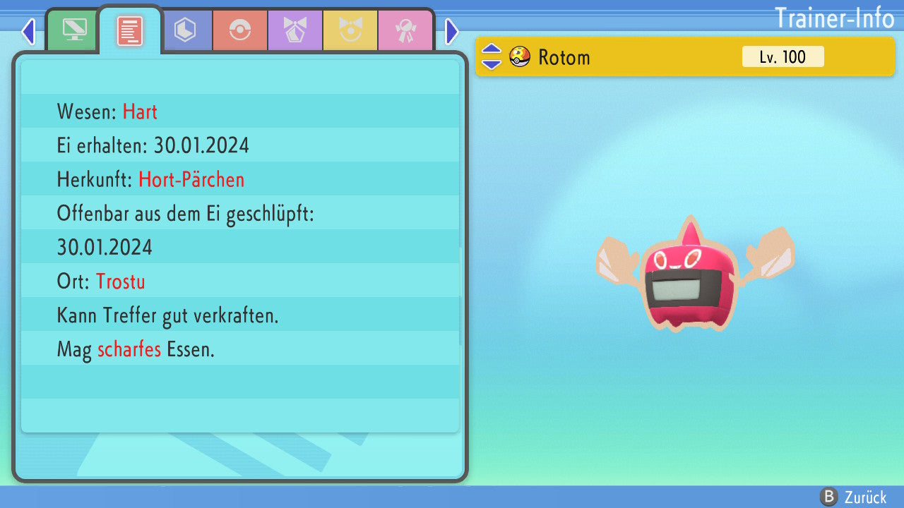 #479 Rotom Hitze BDSP