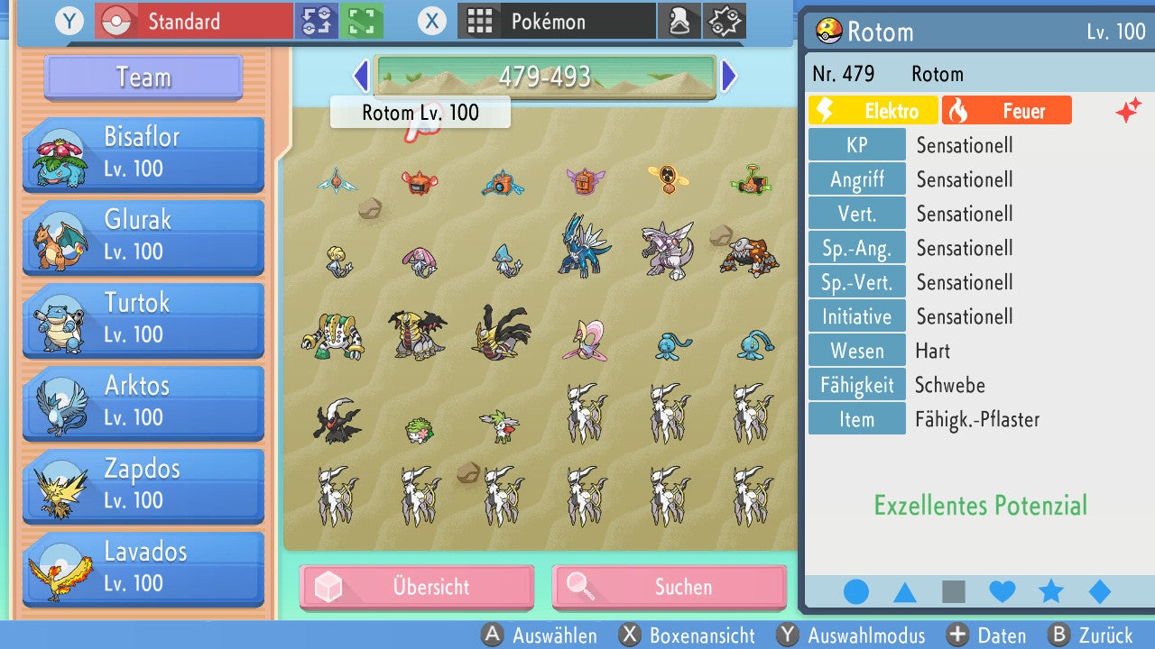 #479 Rotom Hitze BDSP