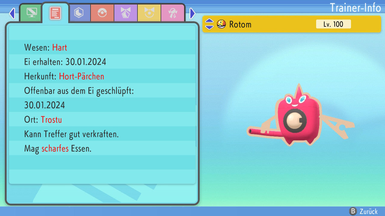 #479 Rotom Wasch BDSP