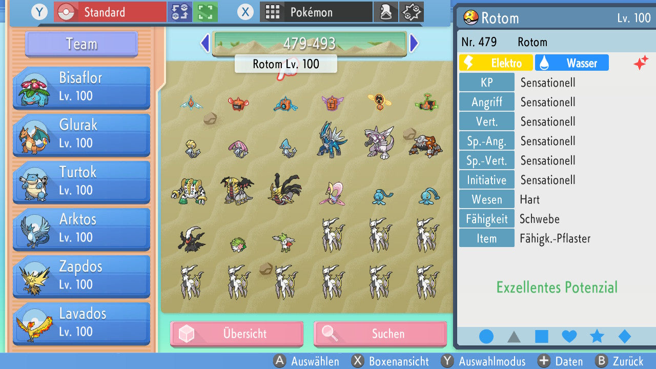 #479 Rotom Wasch BDSP