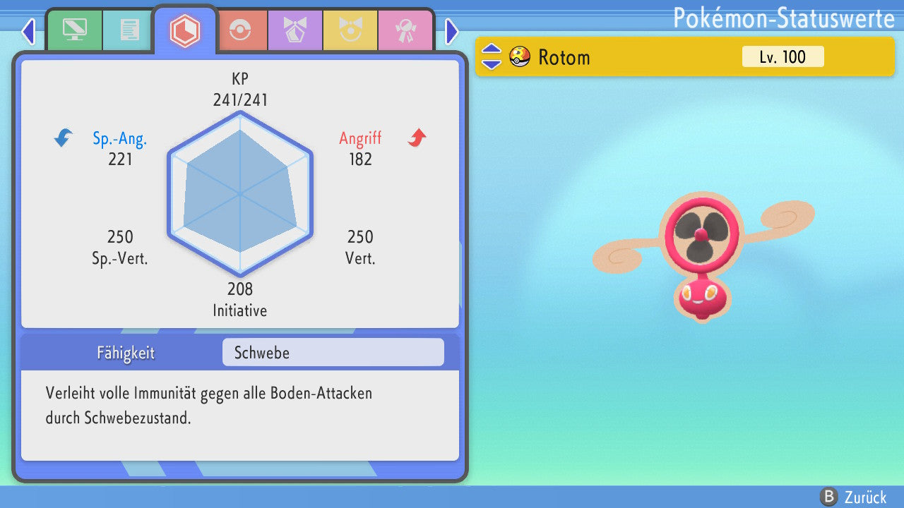 #479 Rotom Wirbel BDSP