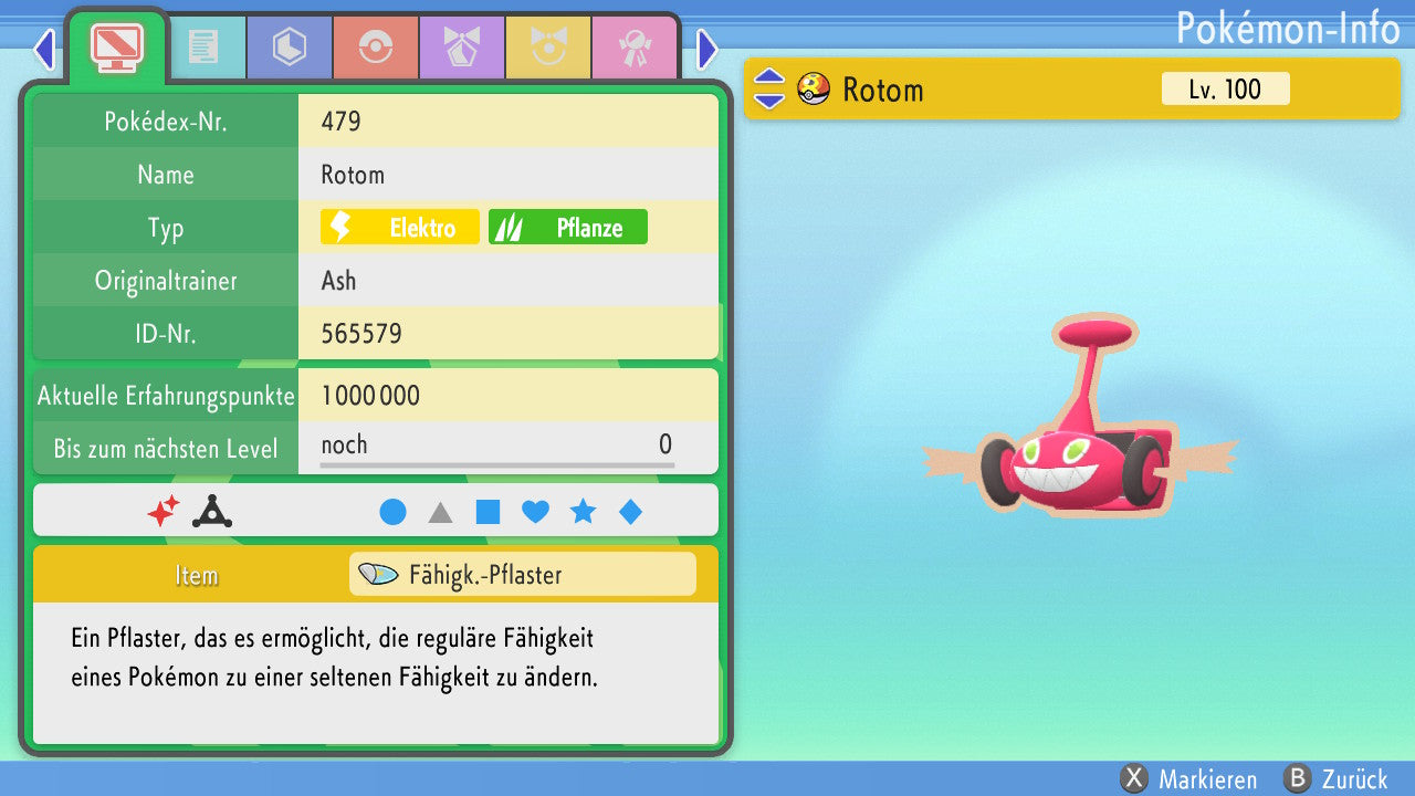 #479 Rotom Schneid BDSP