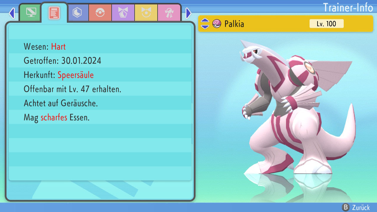 #484 Palkia BDSP