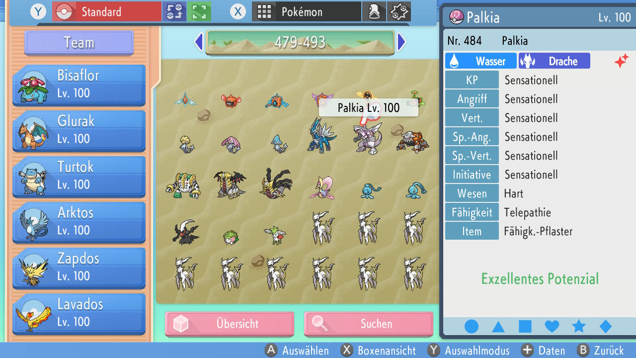 #484 Palkia BDSP