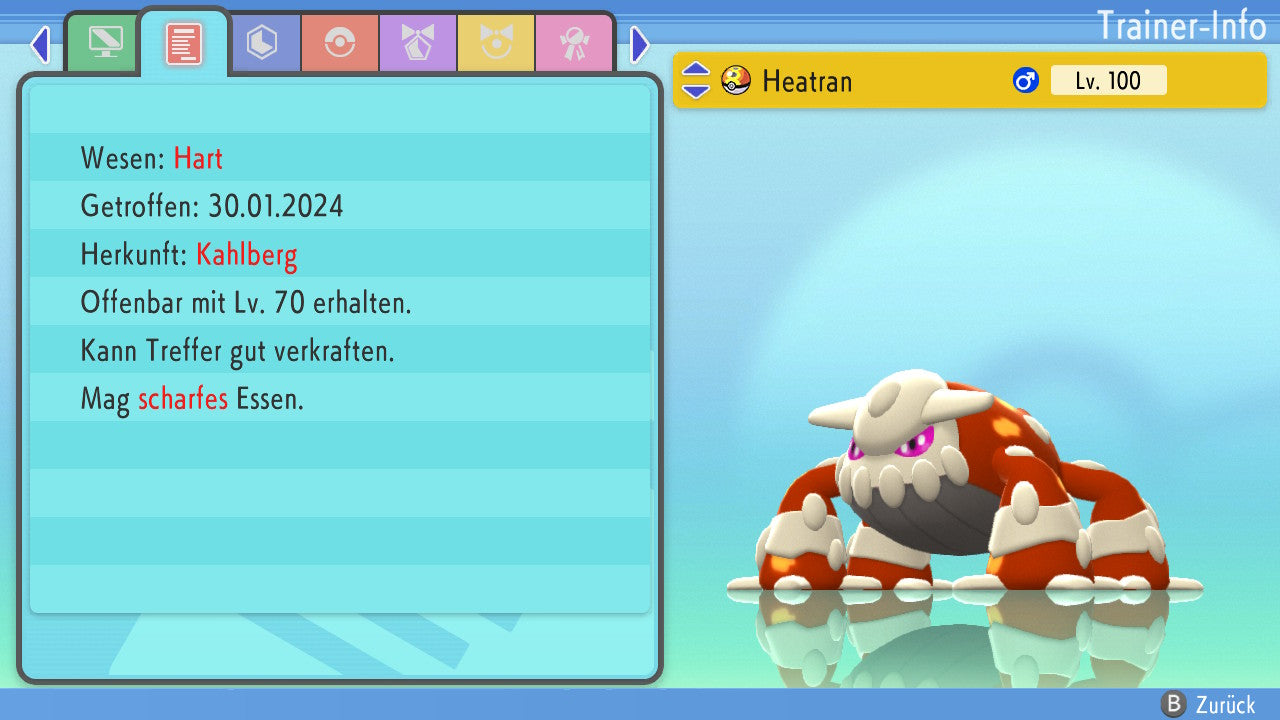 #485 Heatran BDSP