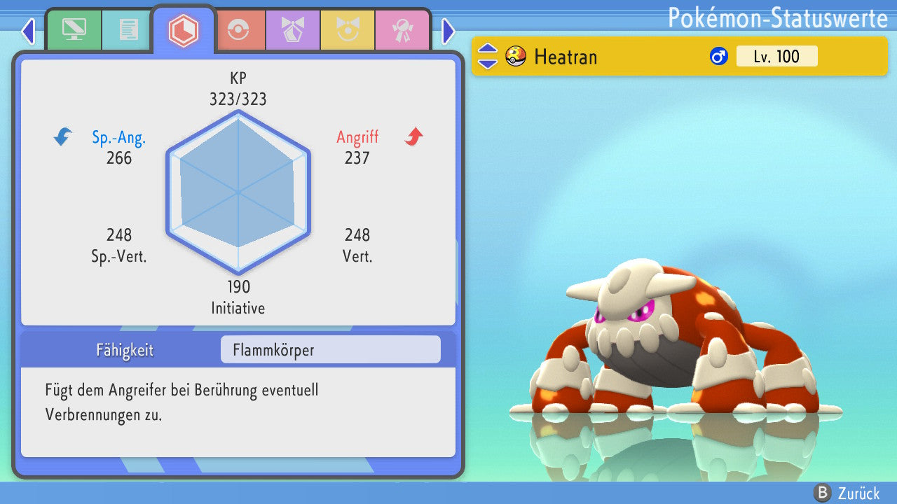 #485 Heatran BDSP