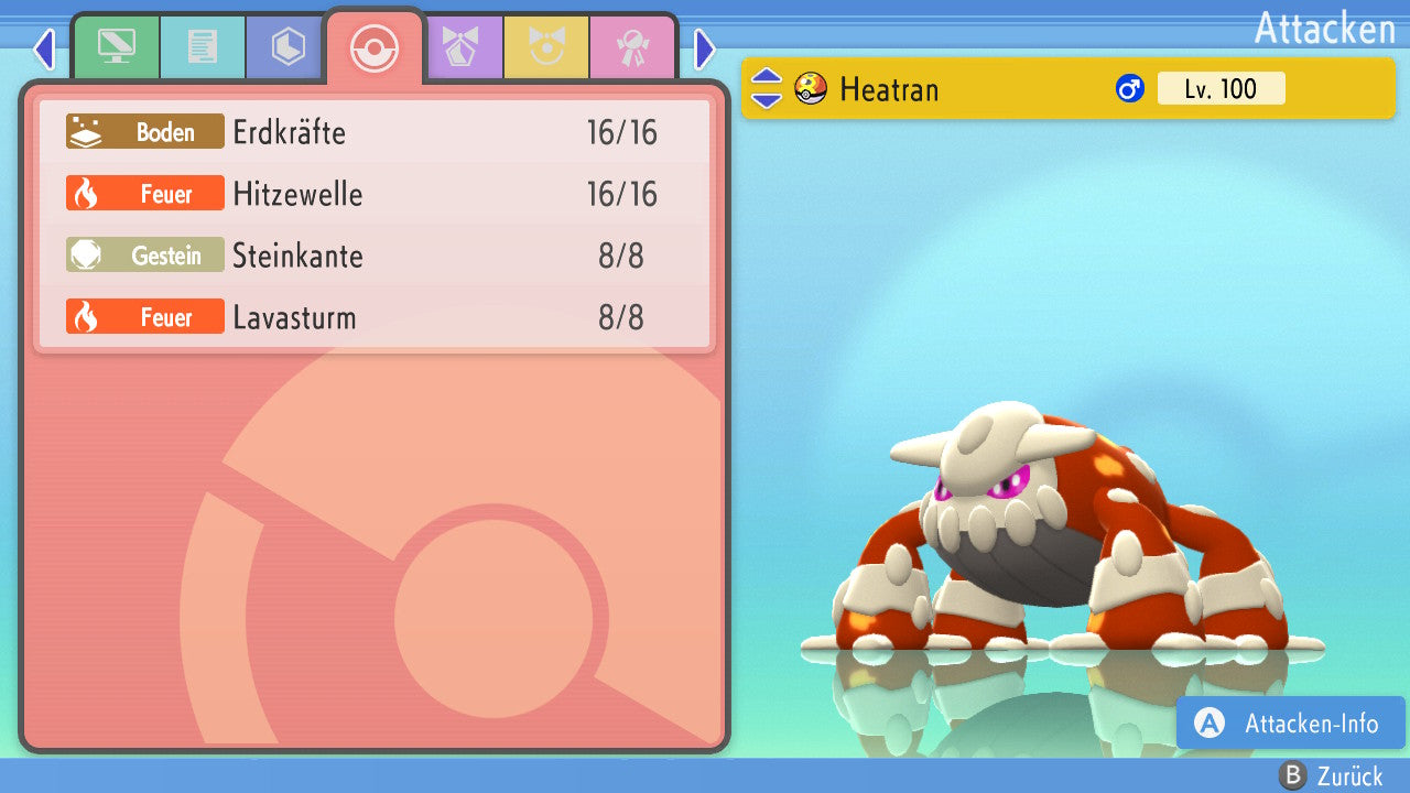 #485 Heatran BDSP