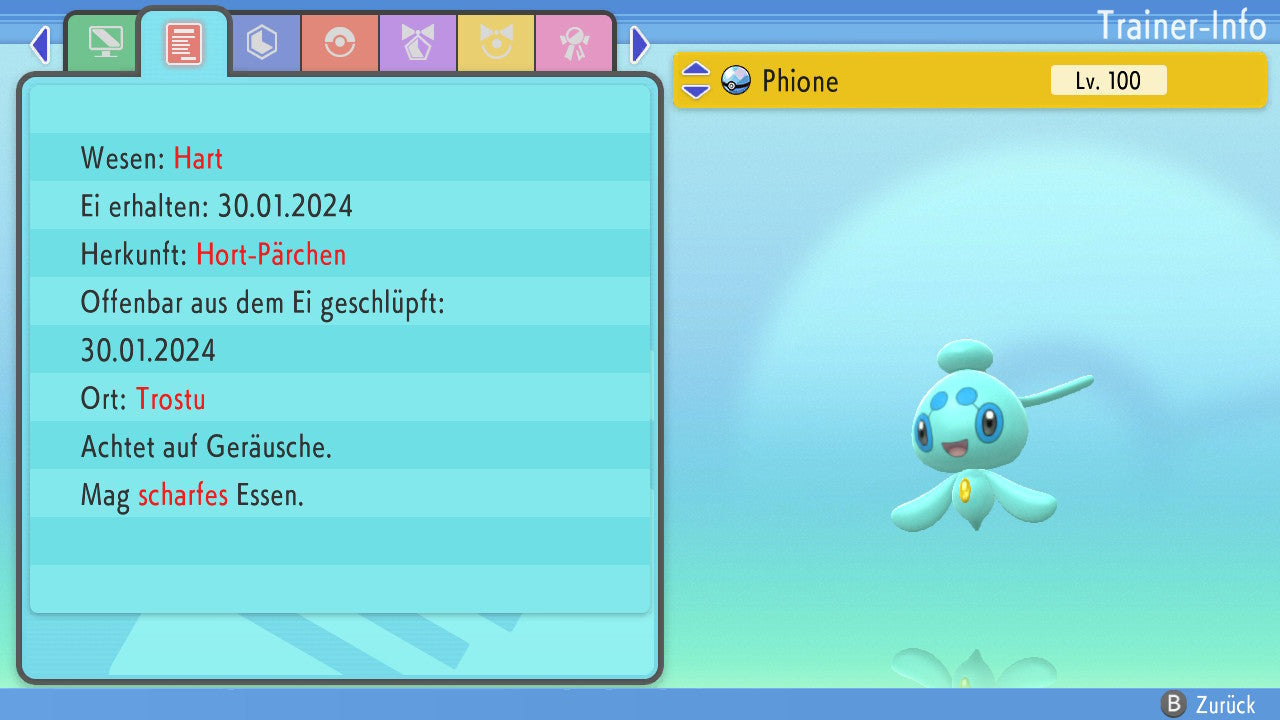 #489 Phione BDSP