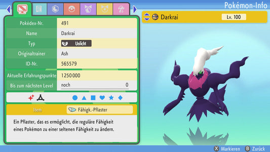 #491 Darkrai BDSP