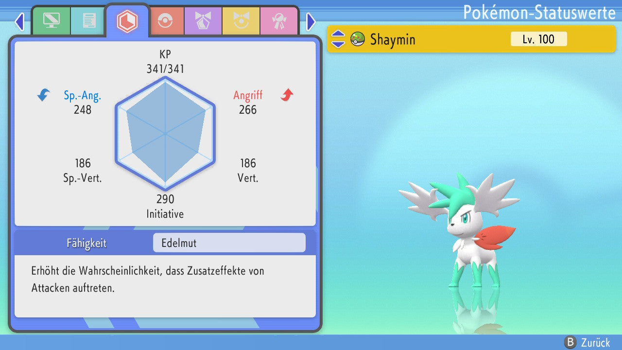 #492 Shaymin Zenitform BDSP