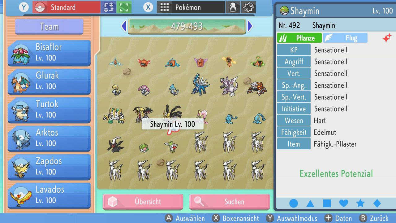 #492 Shaymin Zenitform BDSP