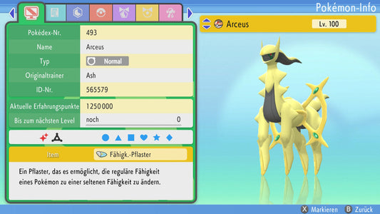 #493 Arceus Normal BDSP