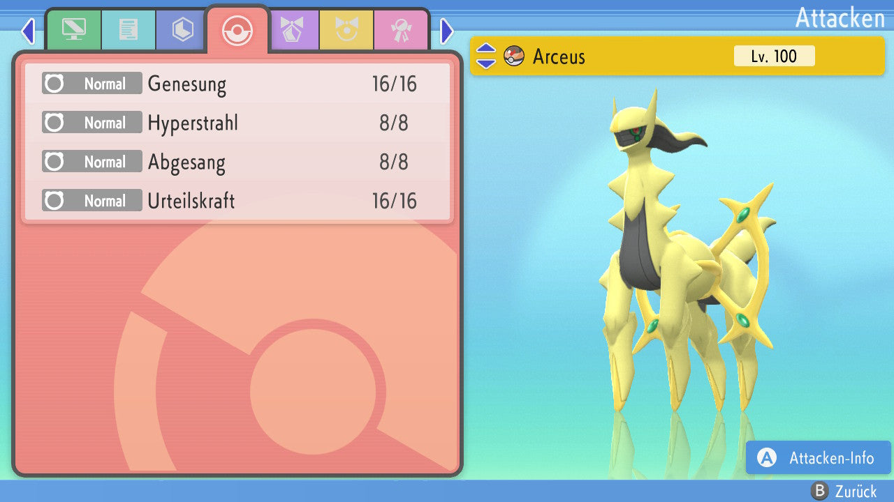 #493 Arceus Normal BDSP